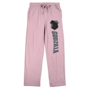 BIOWORLD Godzilla Badge Women's Pink Sleep Pajama Pants - Medium