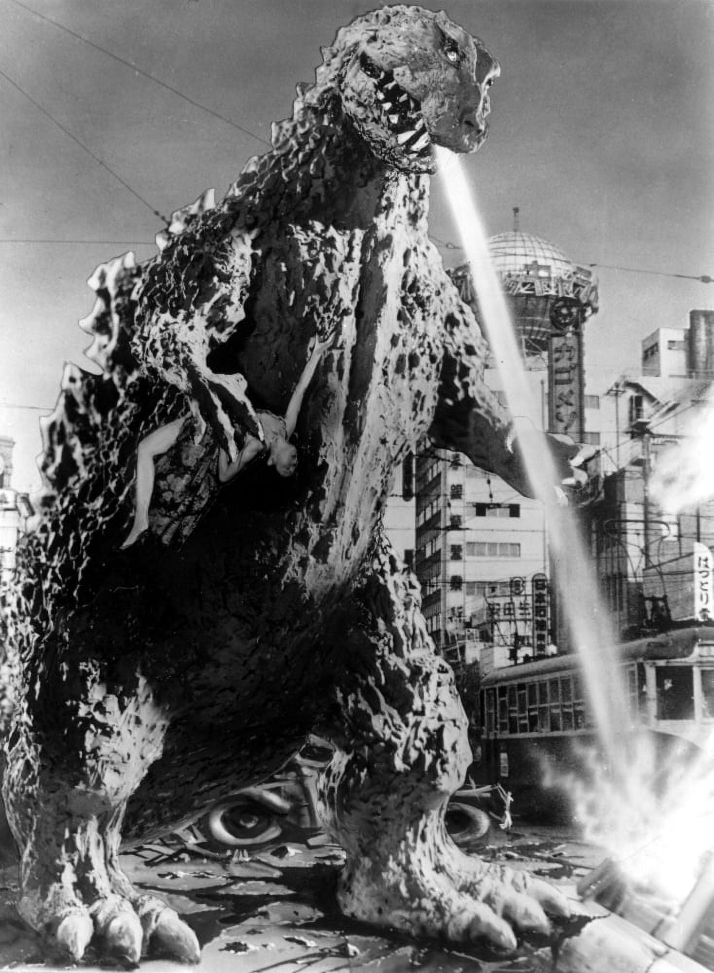 Godzilla Canvas Art - (16 x 20)