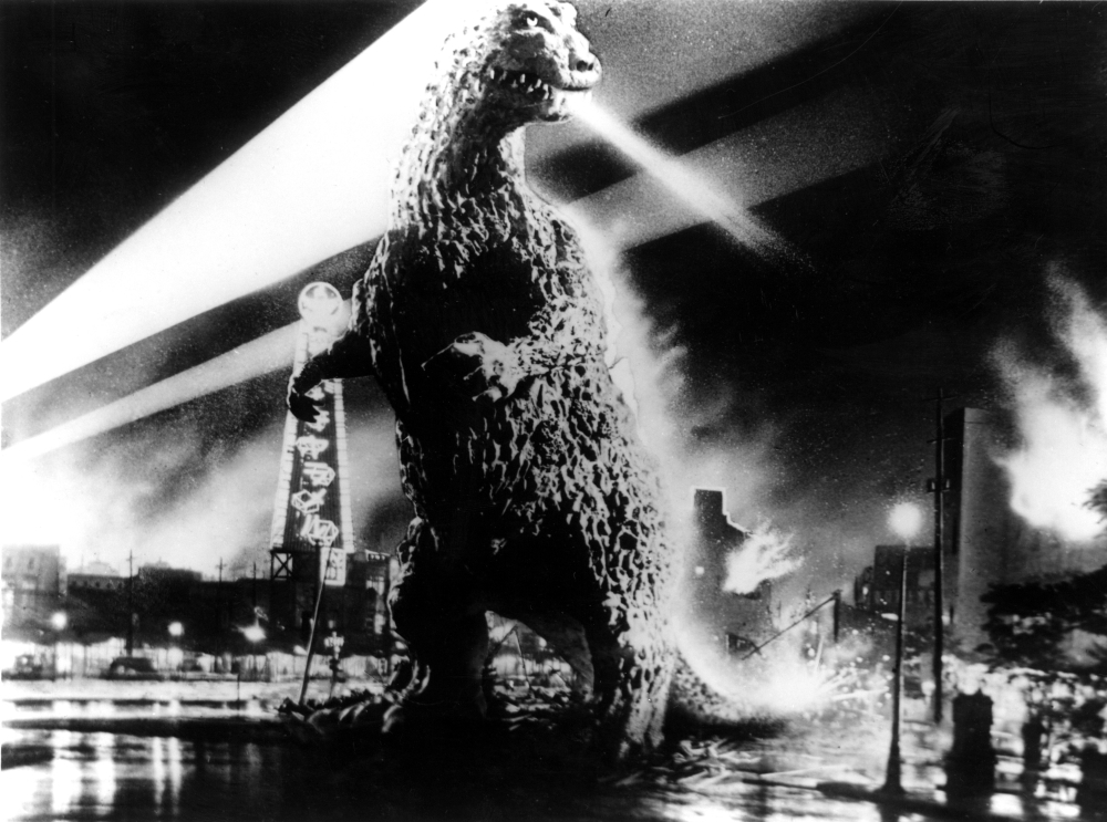 Godzilla Canvas Art - (20 x 16)