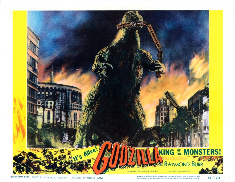 Godzilla Canvas Art - (28 x 22)