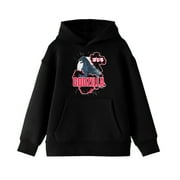 BIOWORLD Godzilla Classic Art and Logo Youth Black Hoodie - M