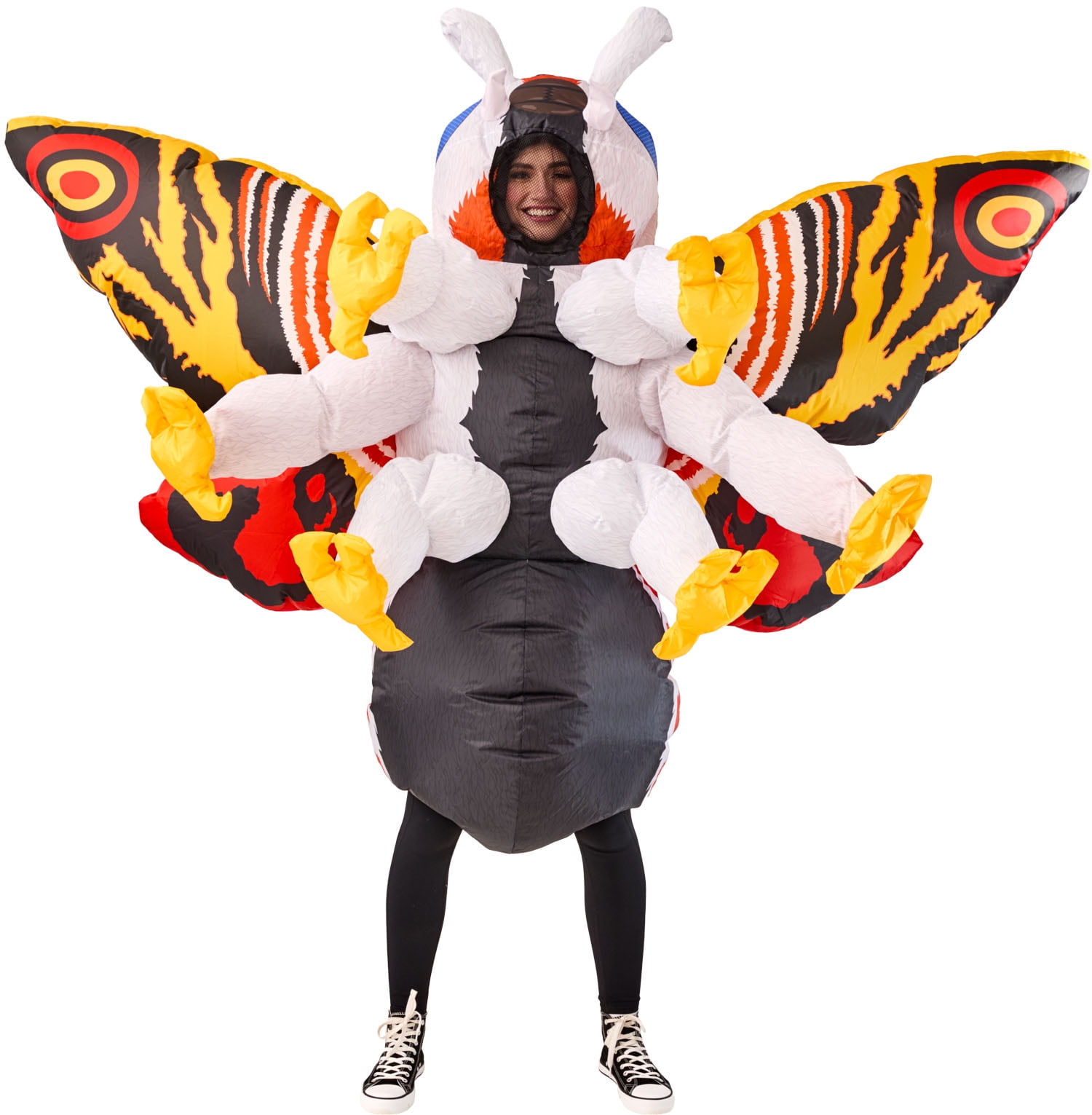 RUBIES II Godzilla Classic Mothra Inflatable Costume for Adults by Rubies, Unisex One Size
