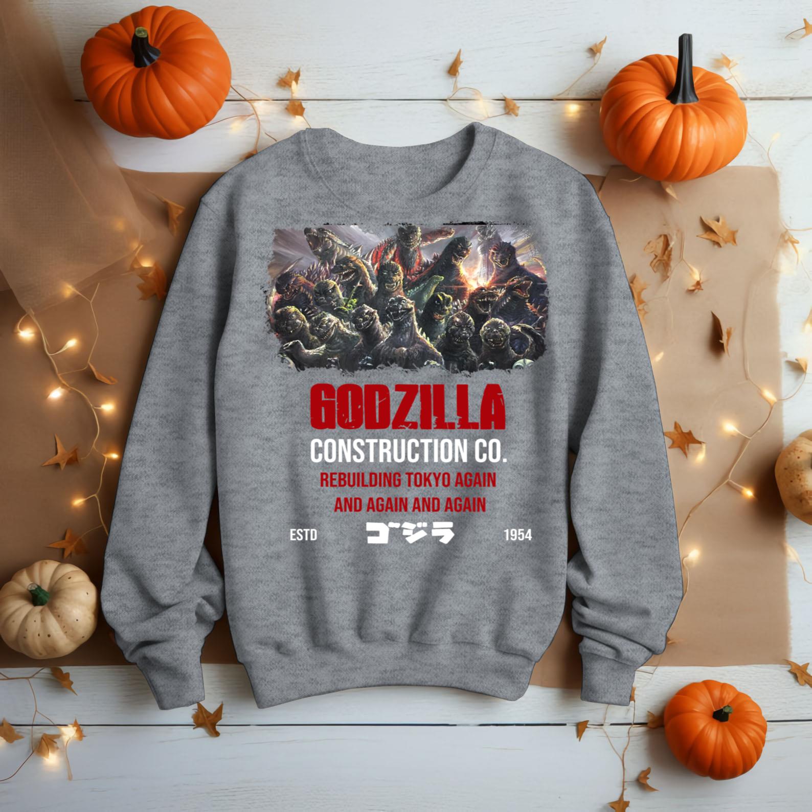 Godzilla Construction Co. Rebuilding Tokyo Again And Again And Again