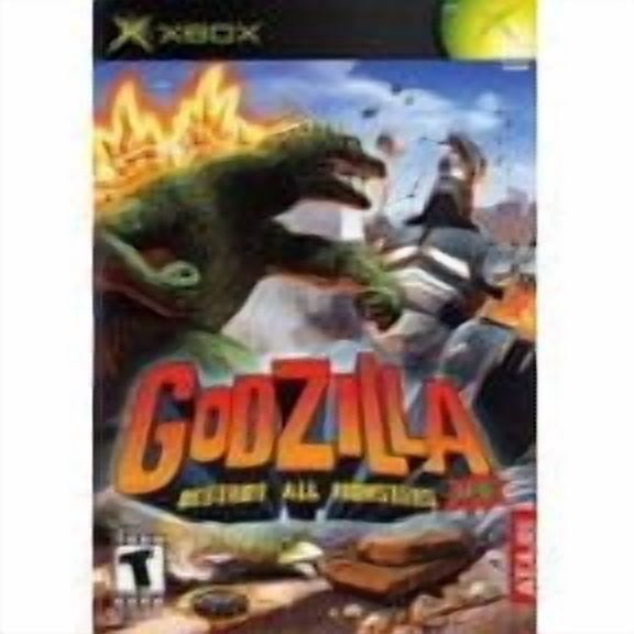 Pre-Owned Godzilla Destroy All Monsters Melee by Atari for Xbox, Fighting Action & Adventure Video Game