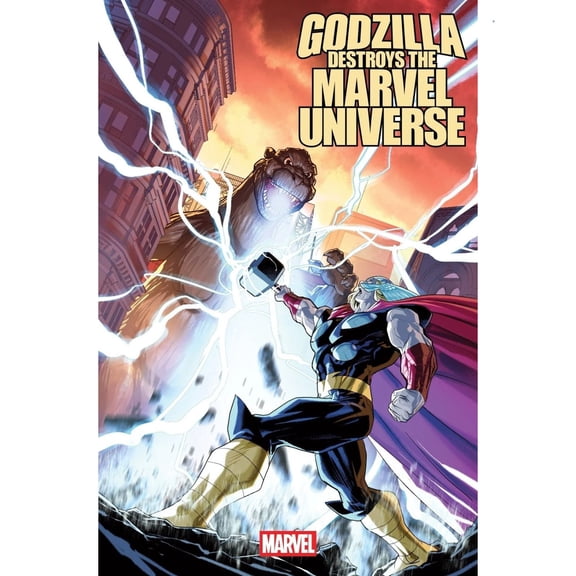 Godzilla Destroys the Marvel Universe #1 Pete Woods - 125 2025 Comics Marvel Comics