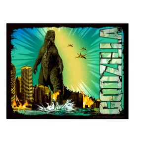 Godzilla Edible Icing Image Cake Topper 1/4 Sheet