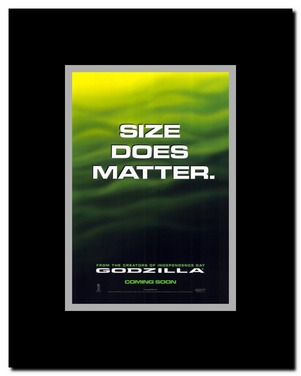 Godzilla Framed Movie Poster