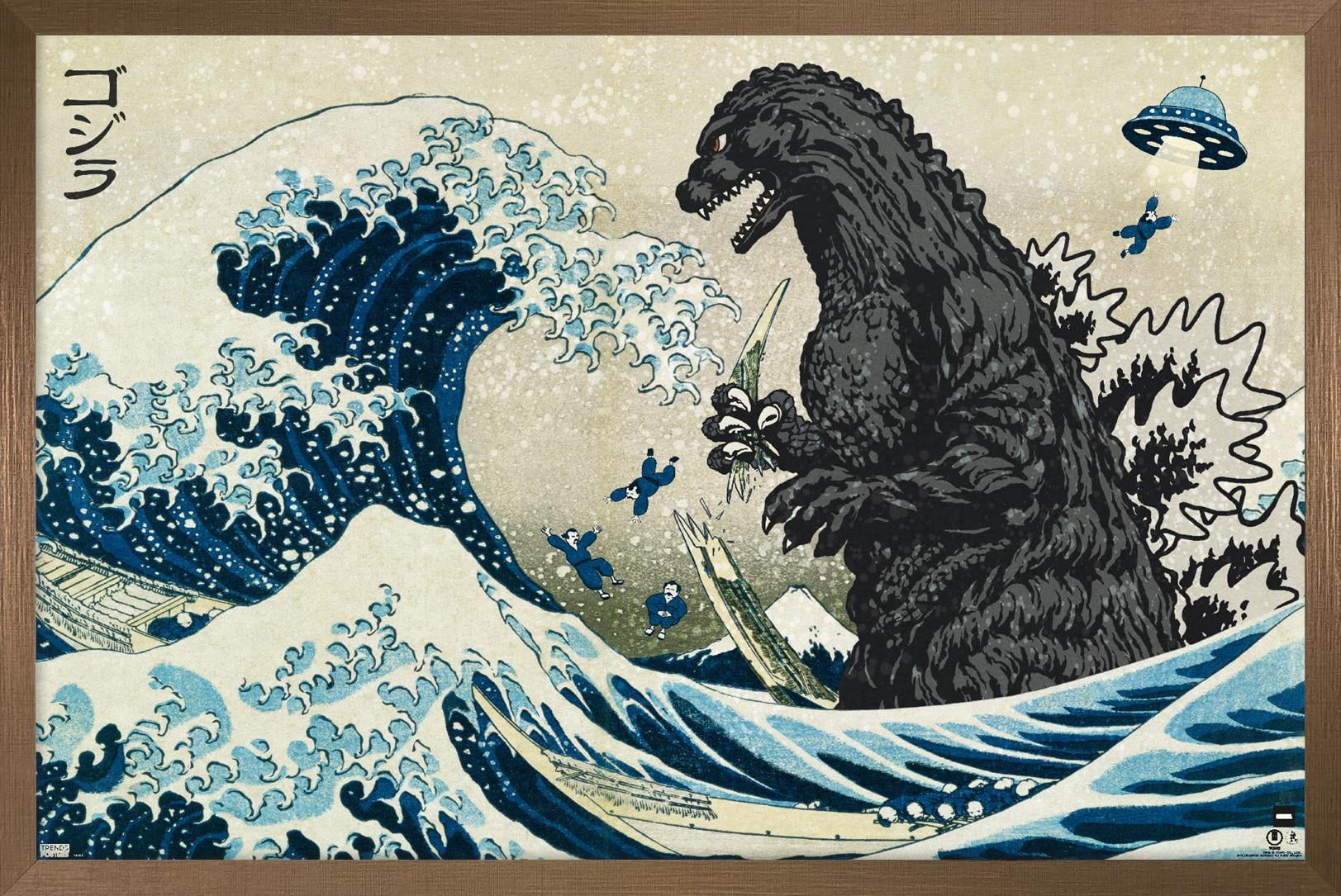 Godzilla-Great-Wave-Wall-