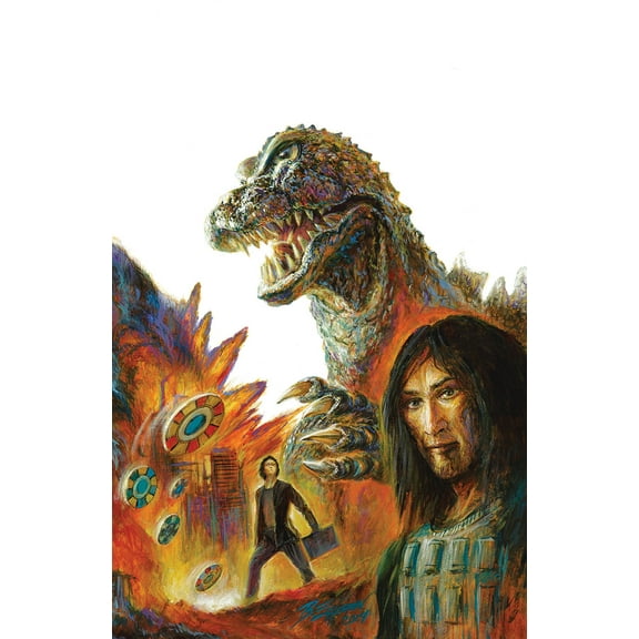 Godzilla: Heist #1C VF ; IDW Comic Book