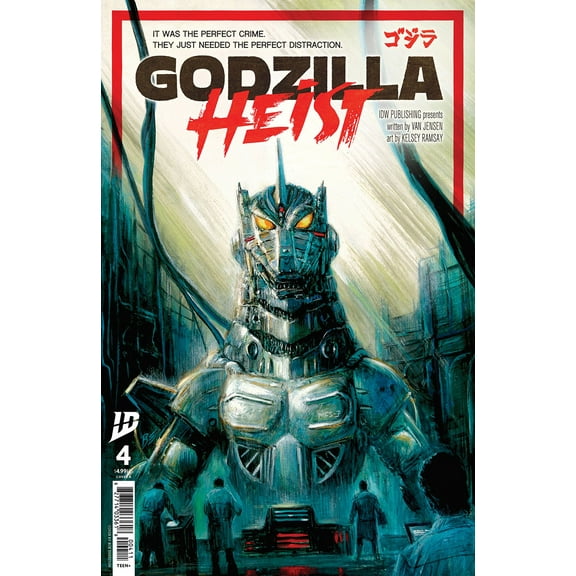 Godzilla: Heist #4A VF ; IDW Comic Book