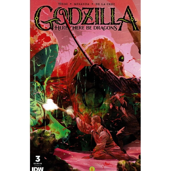 Godzilla: Here There Be Dragons #3A VF ; IDW Comic Book