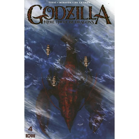 Godzilla: Here There Be Dragons #4D
