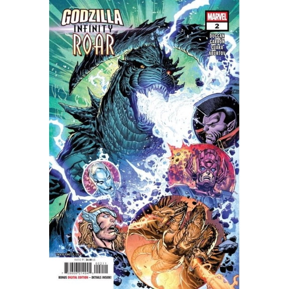 Godzilla: Infinity Roar #2 VF ; Marvel Comic Book