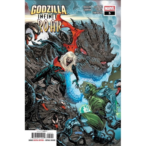Godzilla: Infinity Roar #5 VF ; Marvel Comic Book