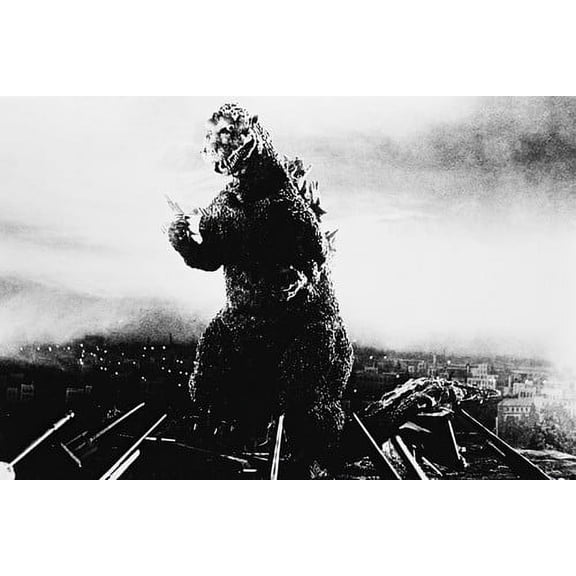 Godzilla, King Of The Monsters! Destroying City 24x36 Poster