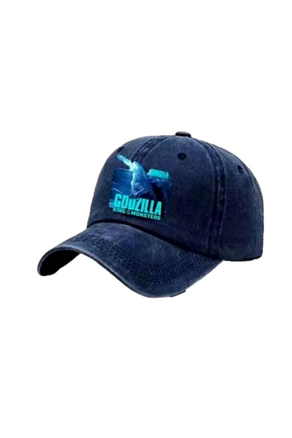 Godzilla King of The Monsters Adult Size Black Baseball Cap Hat