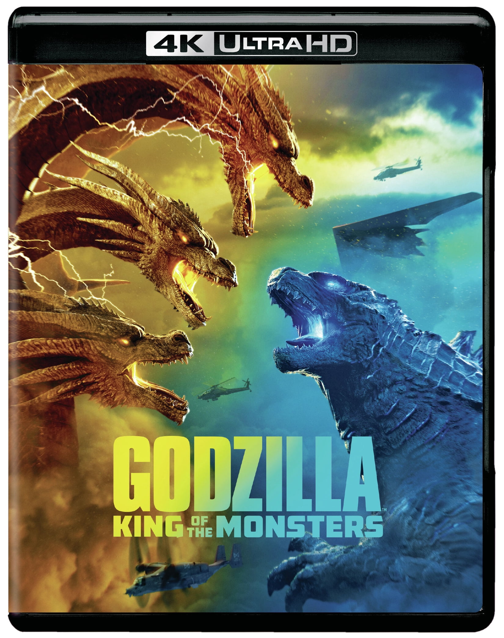 Warner Bros Godzilla: King of the Monsters - 4K Ultra HD + Blu-ray