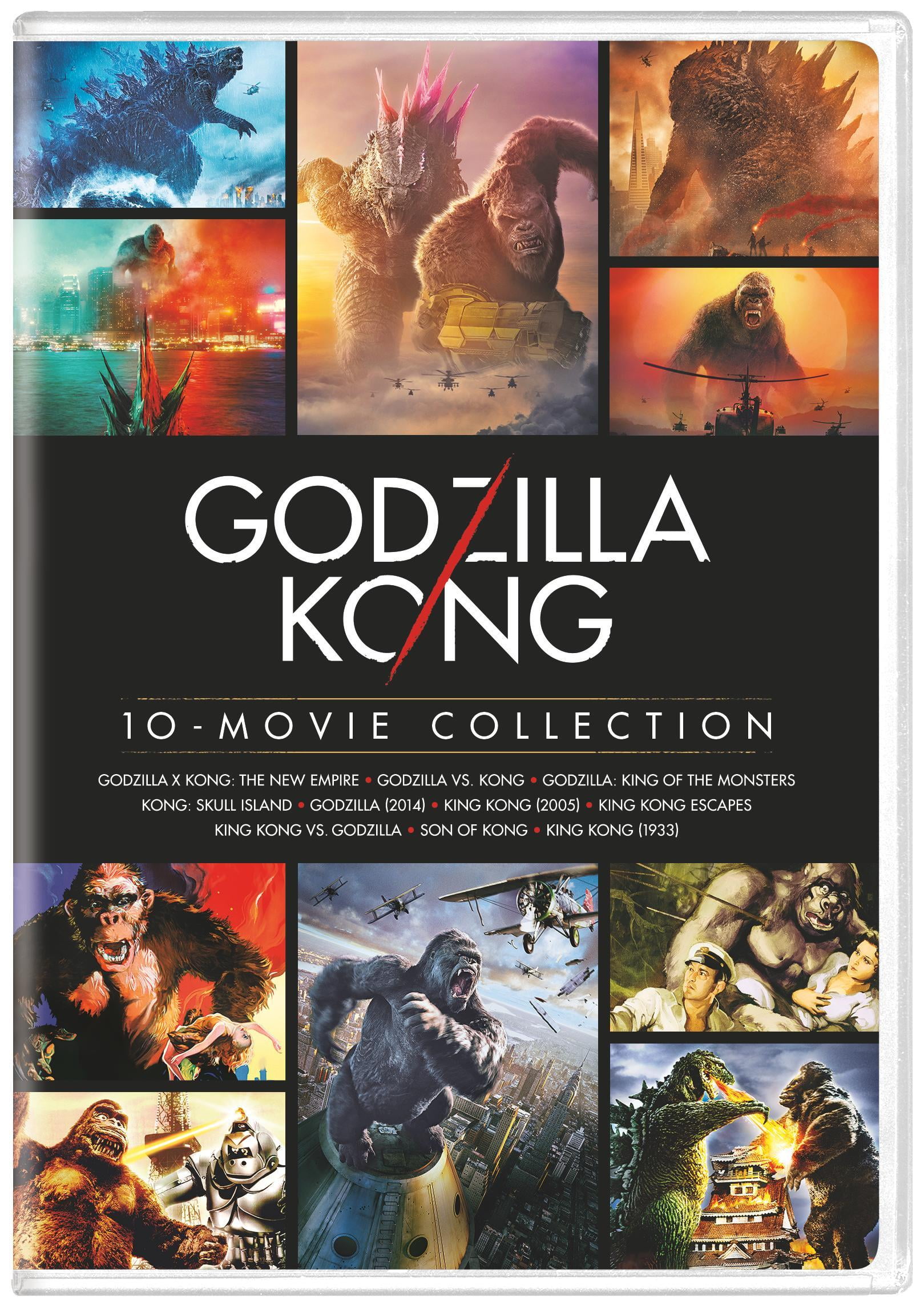 Godzilla / Kong 10-Film Cinematic Anthology (DVD), Action, Warner Bros.