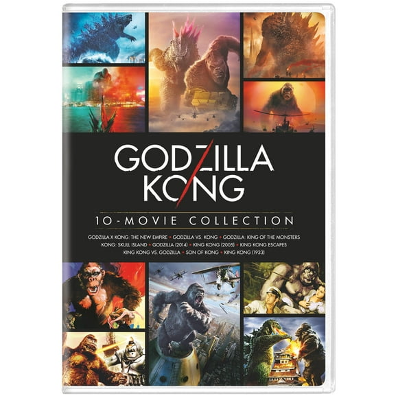Godzilla / Kong 10-Film Cinematic Anthology (DVD), Action, Warner Bros.