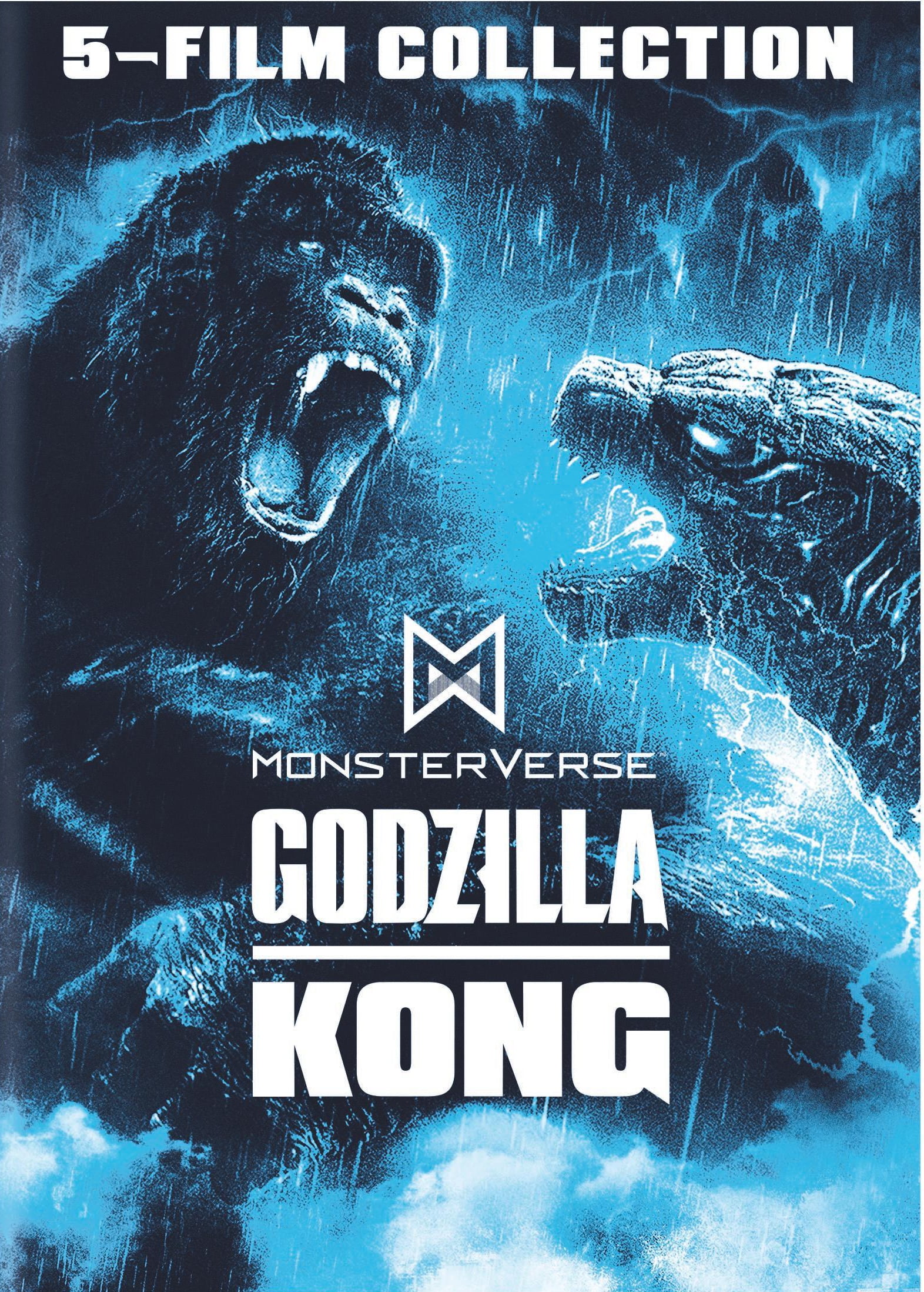 Godzilla/Kong Monsterverse 5-Film Collection (DVD), Action, Warner Bros.