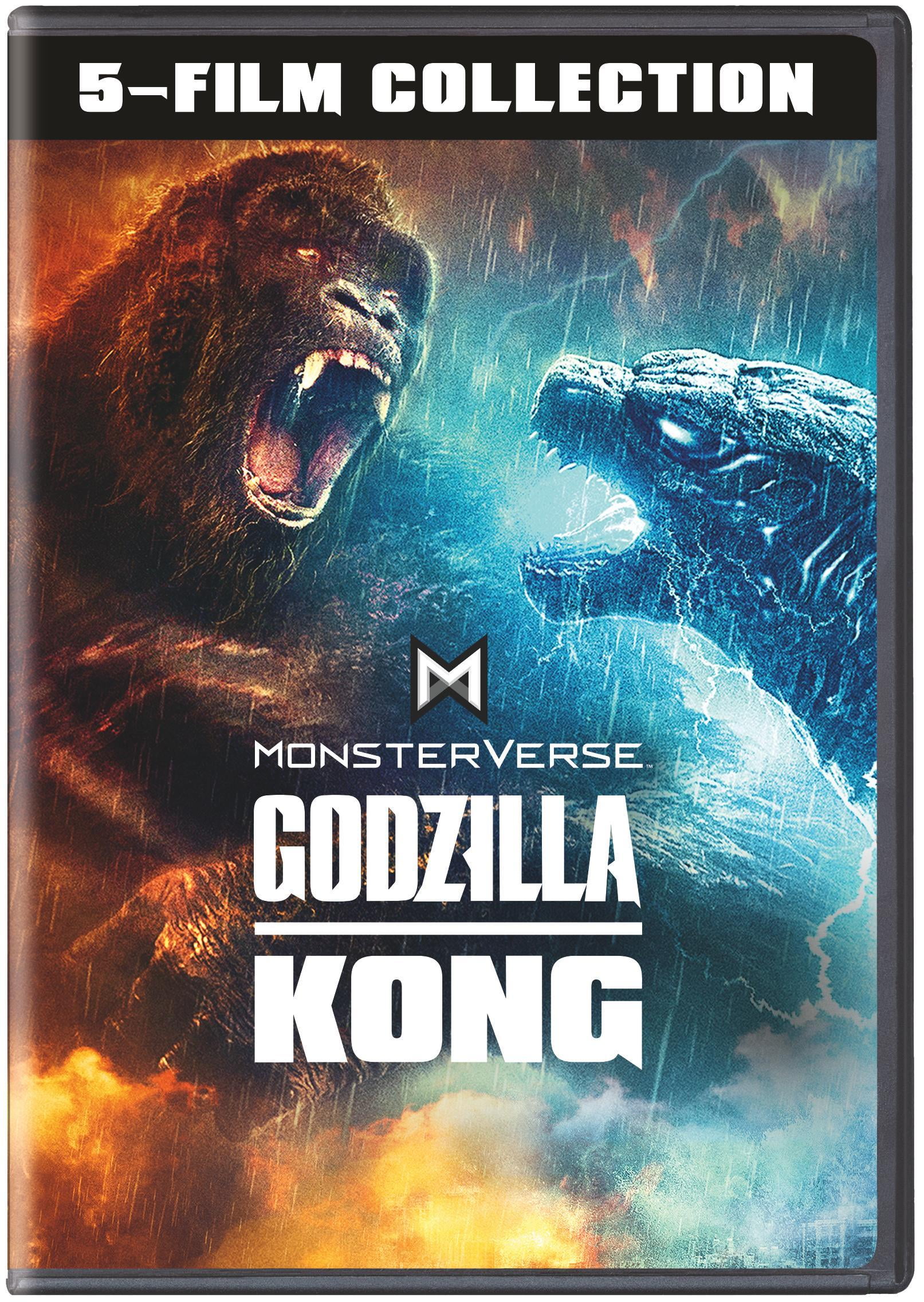 Godzilla/Kong Monsterverse 5-Film Collection (DVD), Warner