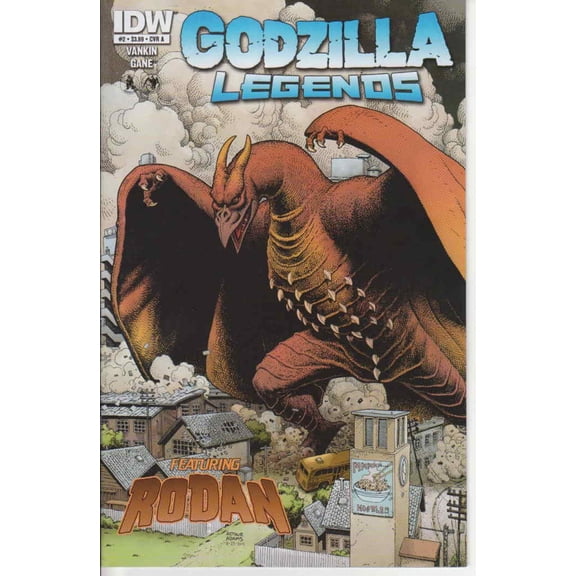 Godzilla Legends #2A VF ; IDW Comic Book