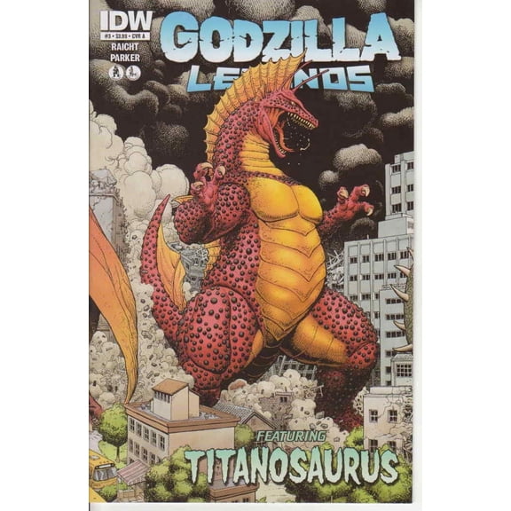 Godzilla Legends #3A VF ; IDW Comic Book