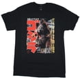 thumbnail image 1 of Godzilla Mens T-Shirt - Godzilla Big Kanji Movie Poster Image (Medium), 1 of 2
