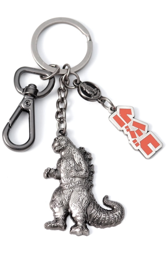 Godzilla Metal Keychain