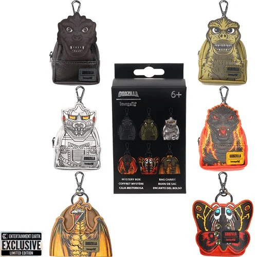Godzilla Mini-Backpack Mystery Box Bag Charm - Entertainment Earth Exclusive
