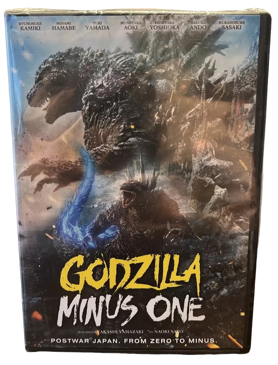 Godzilla Minus One DVD 2023 Movie Japanese/English