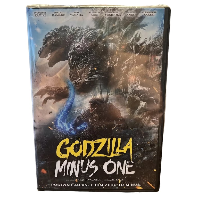TOHO International, Godzilla Minus One DVD, Japanese English