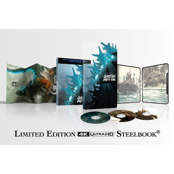 Godzilla Minus One (Steelbook) (4K Ultra HD + Blu-ray + Bonus Blu-ray), Action, Toho Studios