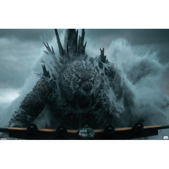Godzilla Minus Zero (2026) - Ocean Attack Wall Poster, 22.375" x 34"
