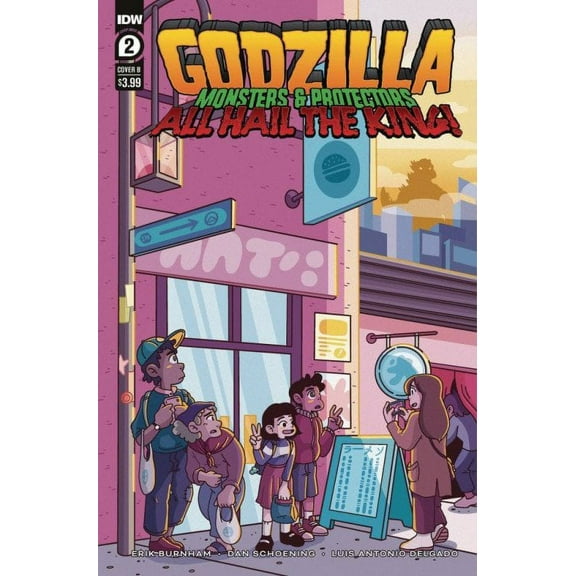Godzilla: Monsters And Protectors All Hail the King! #2B VF ; IDW Comic Book