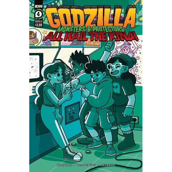 Godzilla: Monsters And Protectors All Hail the King! #4B VF ; IDW Comic Book