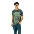 thumbnail image 1 of Godzilla Oversized Godzilla & Kanji Crew Neck Short Sleeve Men's Black T-shirt-XL, 1 of 3