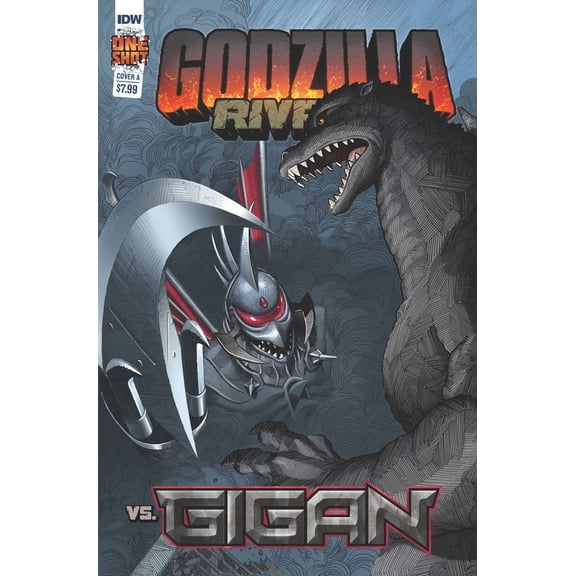 Godzilla Rivals: Vs. Gigan #1A VF ; IDW Comic Book