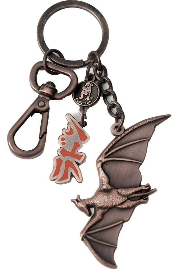 Godzilla Rodan Metal Keychain