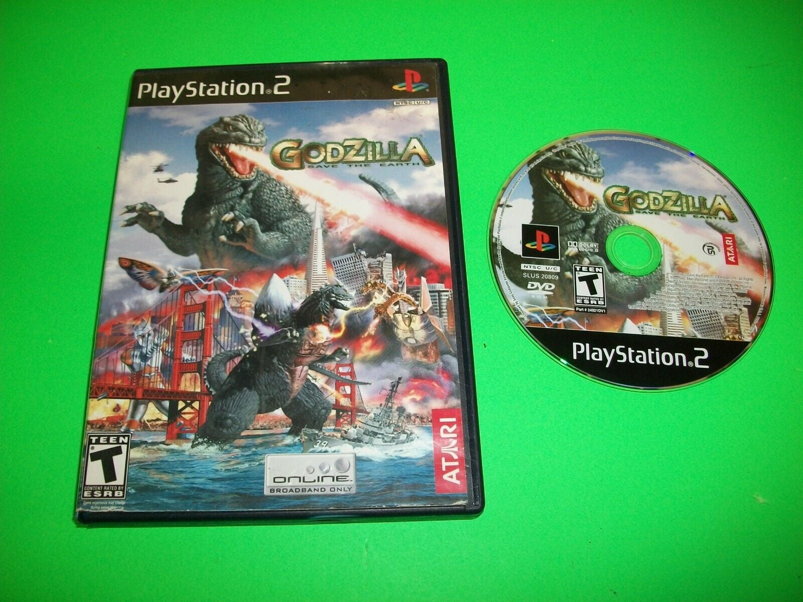 Godzilla: Save The Earth by Atari for Physical/PlayStation, Action & Adventure, Parental Controls, Video Game