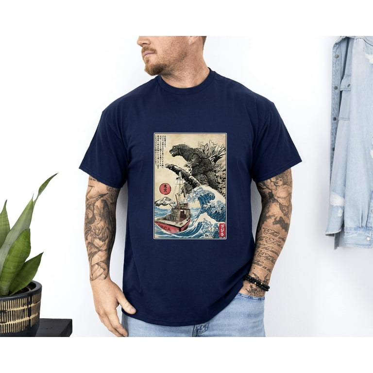 Godzilla t shirt japan cheap