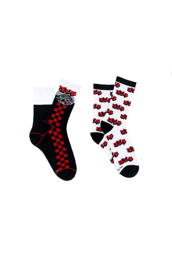 Streetwear 2 Pair Crew Socks