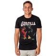 thumbnail image 1 of Godzilla T-Shirt Men's Giant Monster Destruction Adult Short Sleeve Tee, 1 of 5