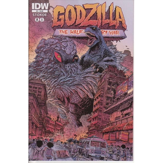 Godzilla: The Half-Century War #3 VF ; IDW Comic Book