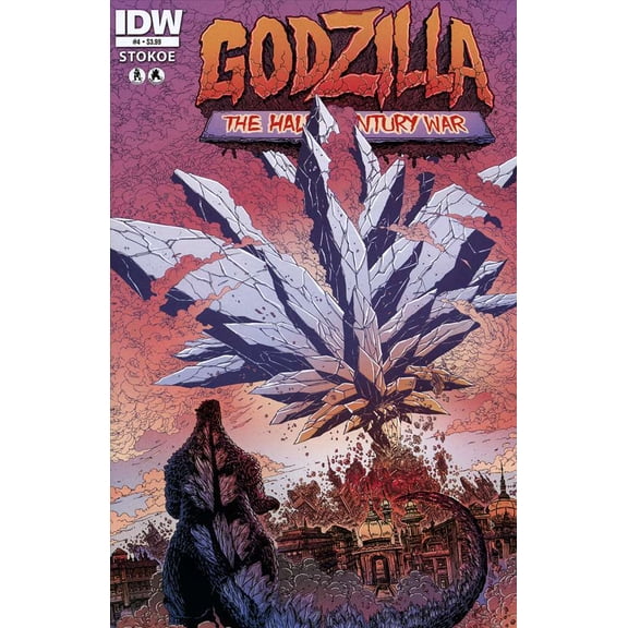 Godzilla: The Half-Century War #4 VF ; IDW Comic Book