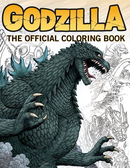 Godzilla: The Official Coloring Book, (Paperback) - Walmart.com
