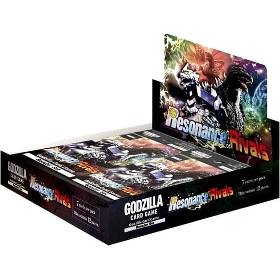 Godzilla Trading Card Game Resonance of Rivals Booster Box (12 Packs)