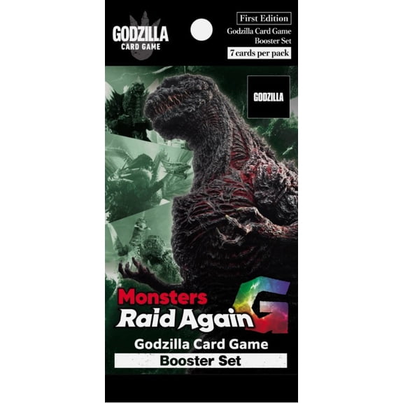 Godzilla Trading Card Game The Great Monster Battle Booster Pack (7 Cards)