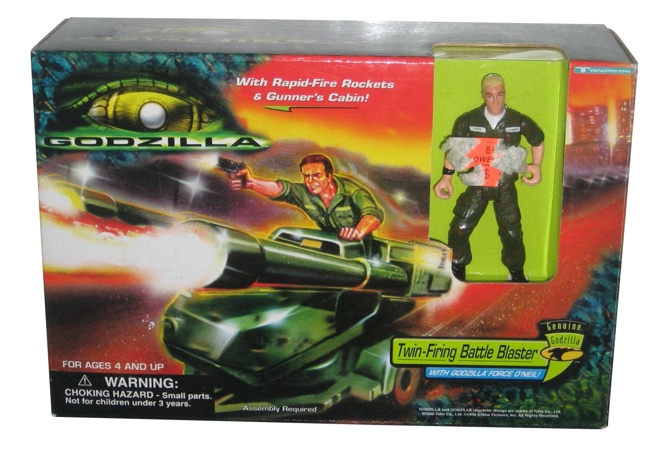 Godzilla Twin Firing Battle Blaster Trendmasters 1998 Figure Toy