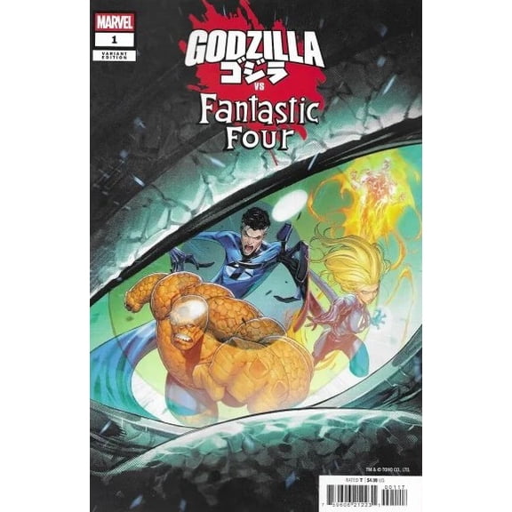 Godzilla Vs. Fantastic Four #1H VF ; Marvel Comic Book